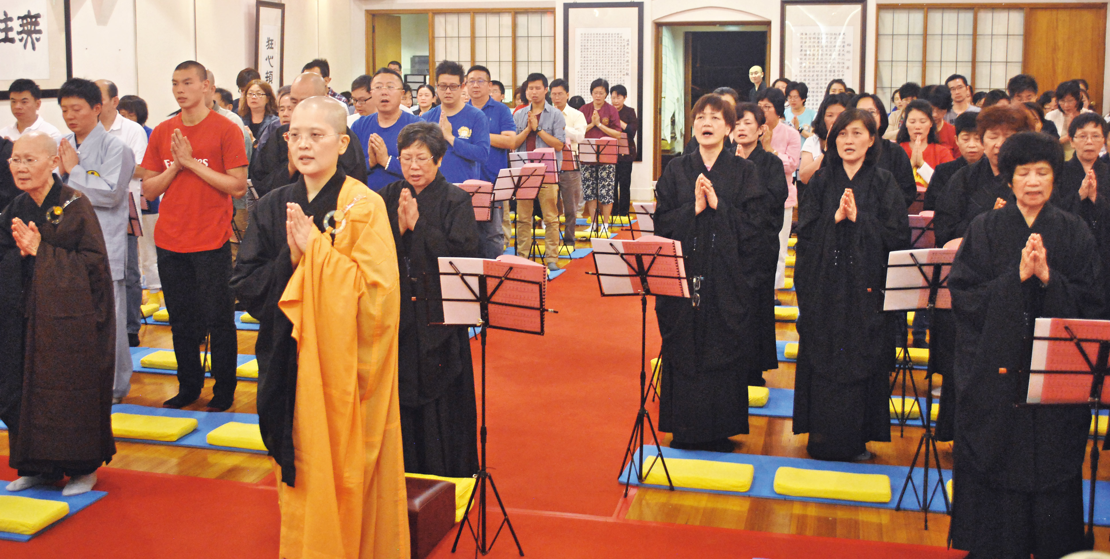 澳洲宝林禅寺除夕药师普佛祈福法会